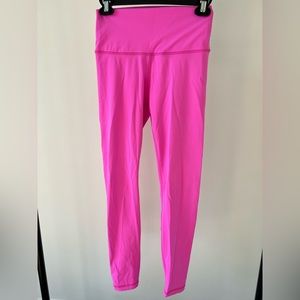 CRZ Pink Leggings, 25 inch leggings. Bright Pink